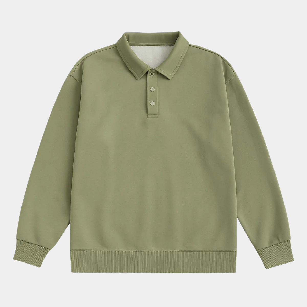 Long Sleeve Polo Men – Lightweight Top