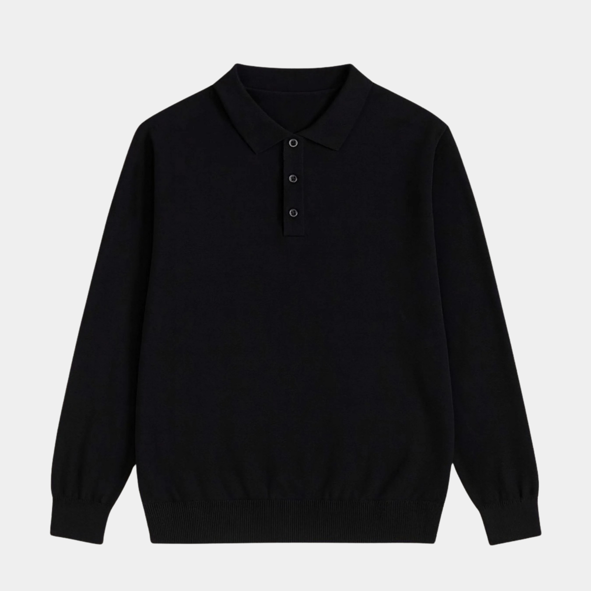 Long Sleeve Polo Men – Casual Smart Top