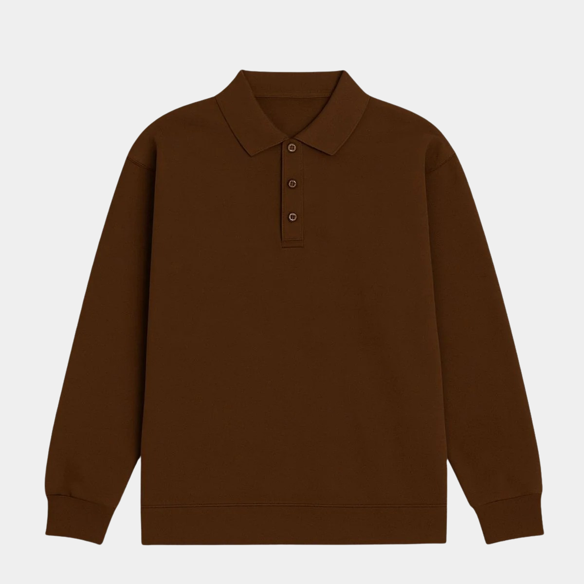 Long Sleeve Polo Men – Casual Smart Top