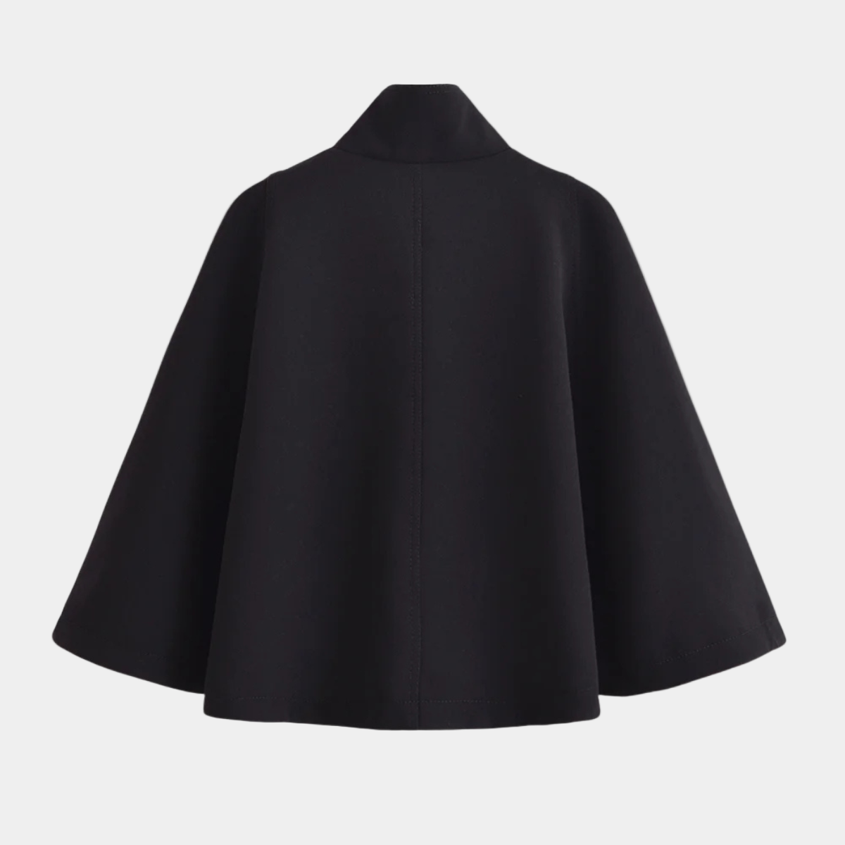Elegant Cape Coat – Classic A Line Cloak Jacket
