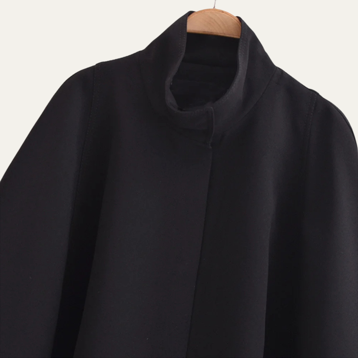 Elegant Cape Coat – Classic A Line Cloak Jacket