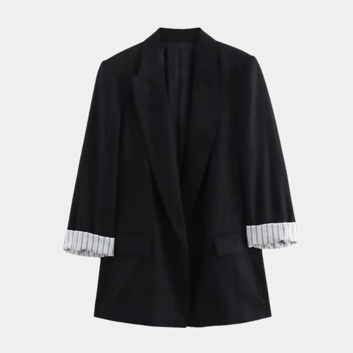 Elegant Oversized Blazer – Long Sleeve Casual Smart Jacket