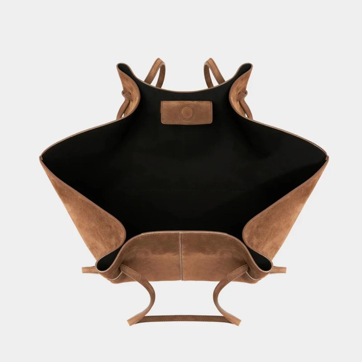 Large Brown Leather Tote Bag – Stylish Shoulder Handbag for Everyday Use