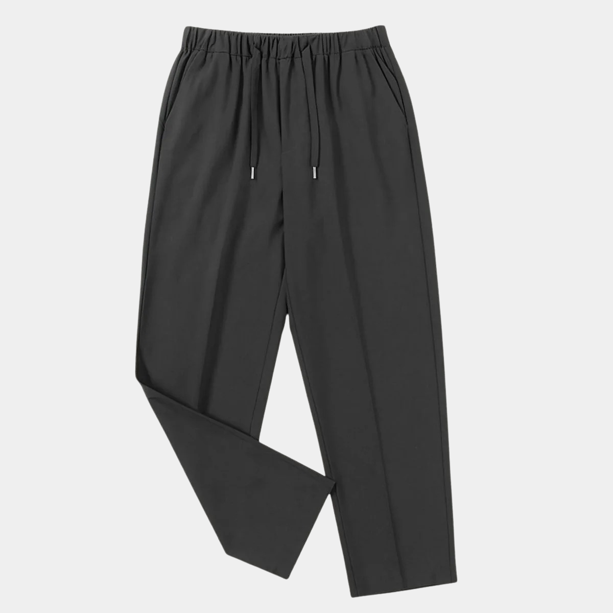 Casual Mens Elasticated Waist Trousers – Lightweight Pants