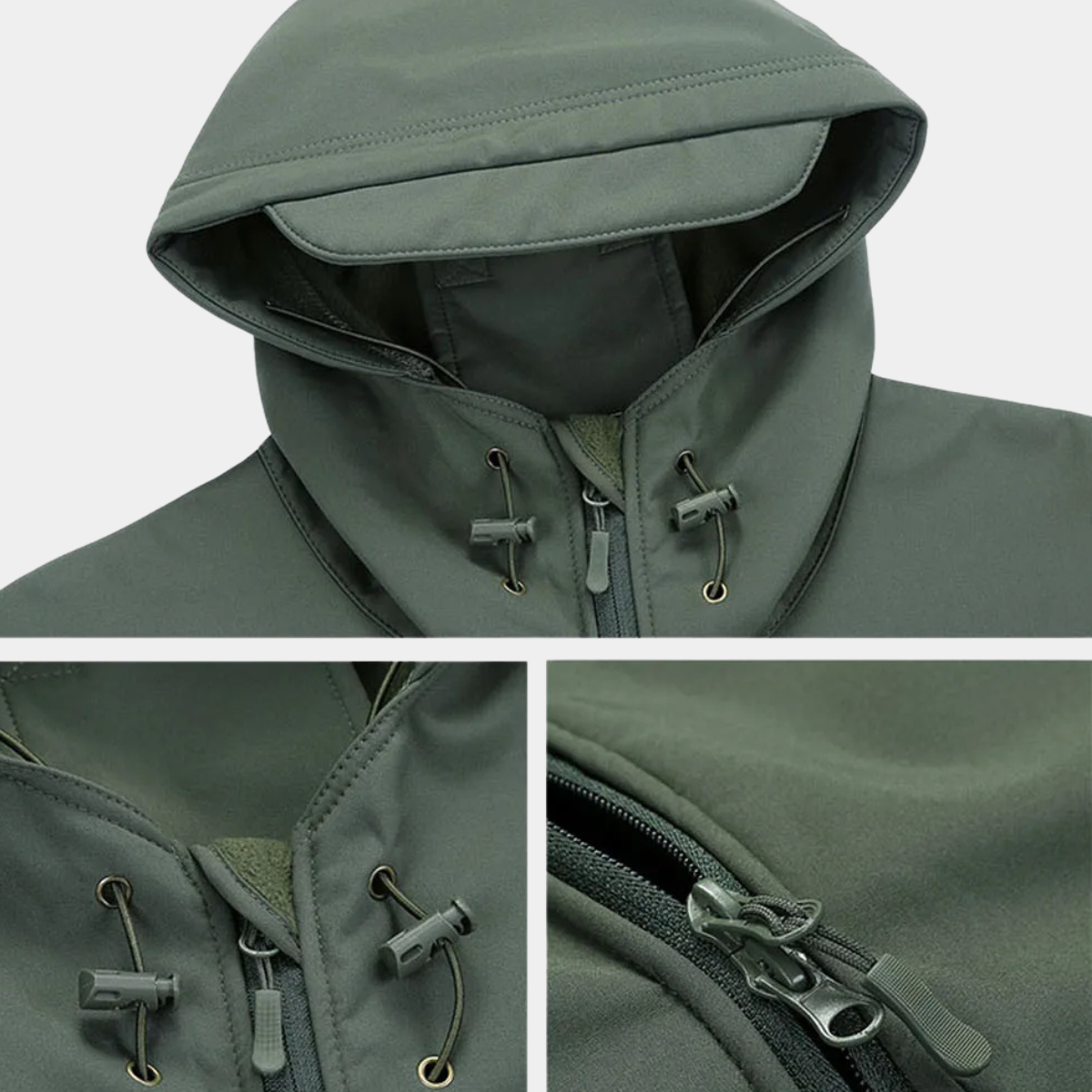 Tactical Jacket for Men – Waterproof Outdoor Hooded Coat