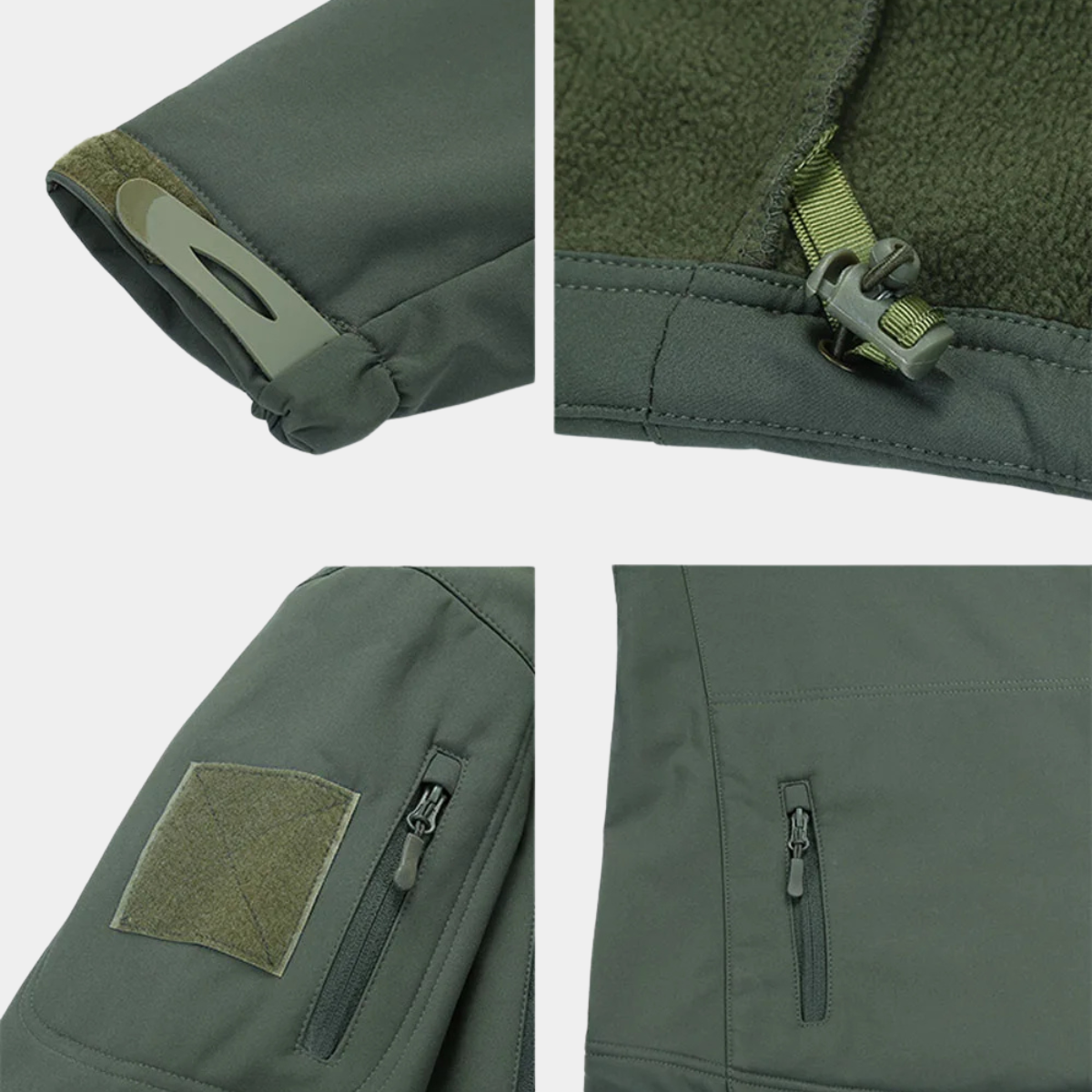 Tactical Jacket for Men – Waterproof Outdoor Hooded Coat