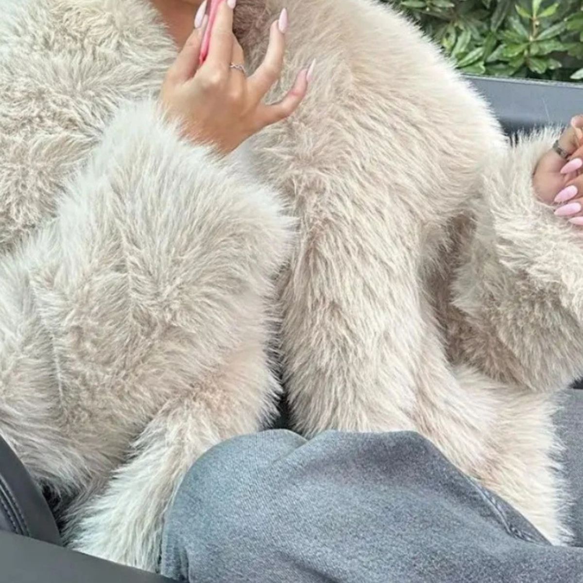 Elegant Faux Fur Coat – Winter Warm Jacket