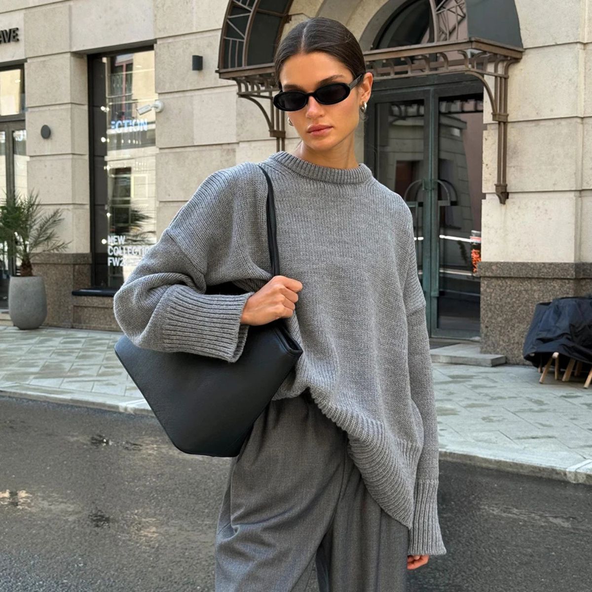 Cosy Knit Jumper – Oversized Pullover