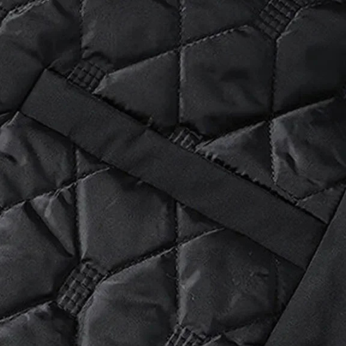 Quilted Bomber Jacket – Lightweight Casual Zip-Up Coat