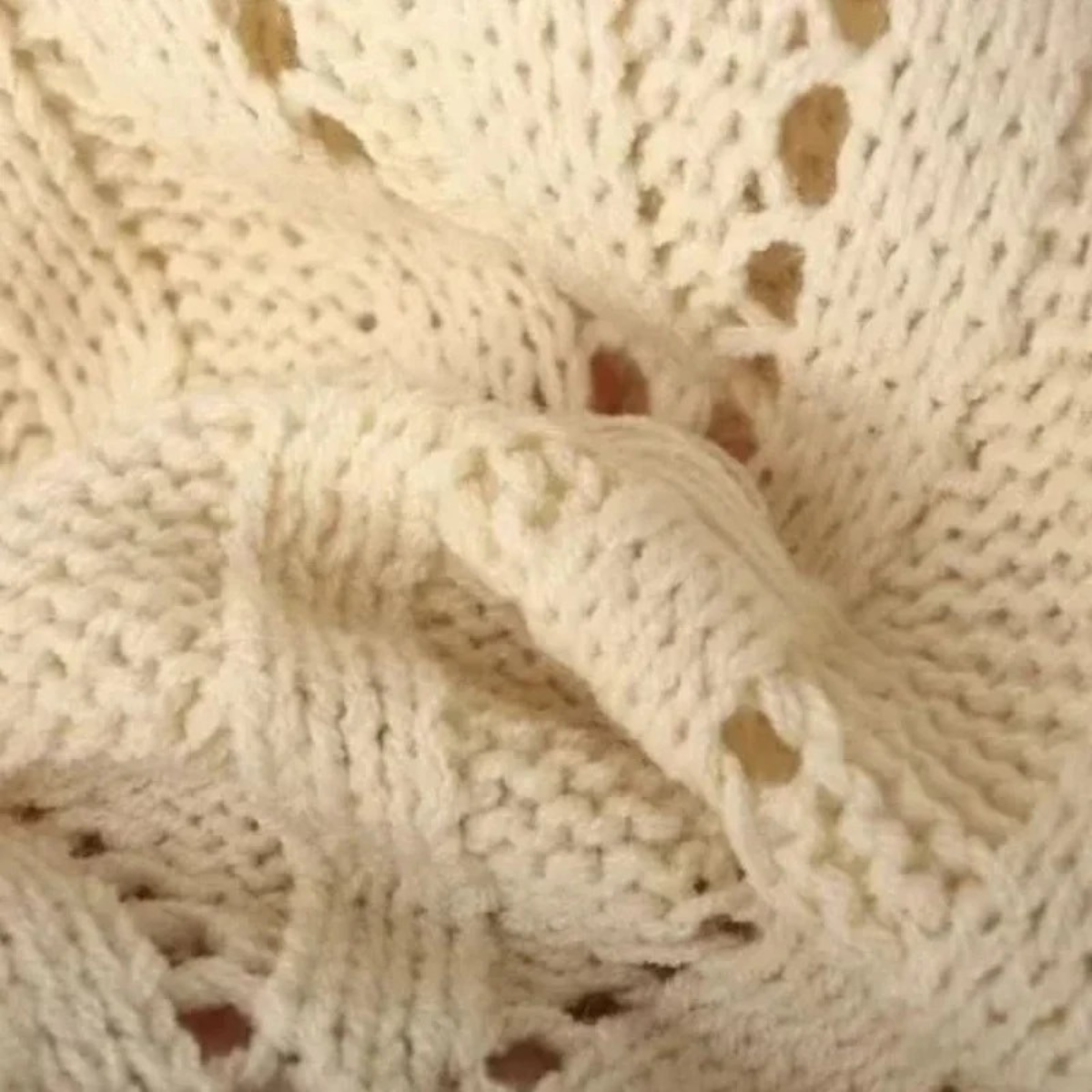 Women's Cropped Cable Knit Jumper