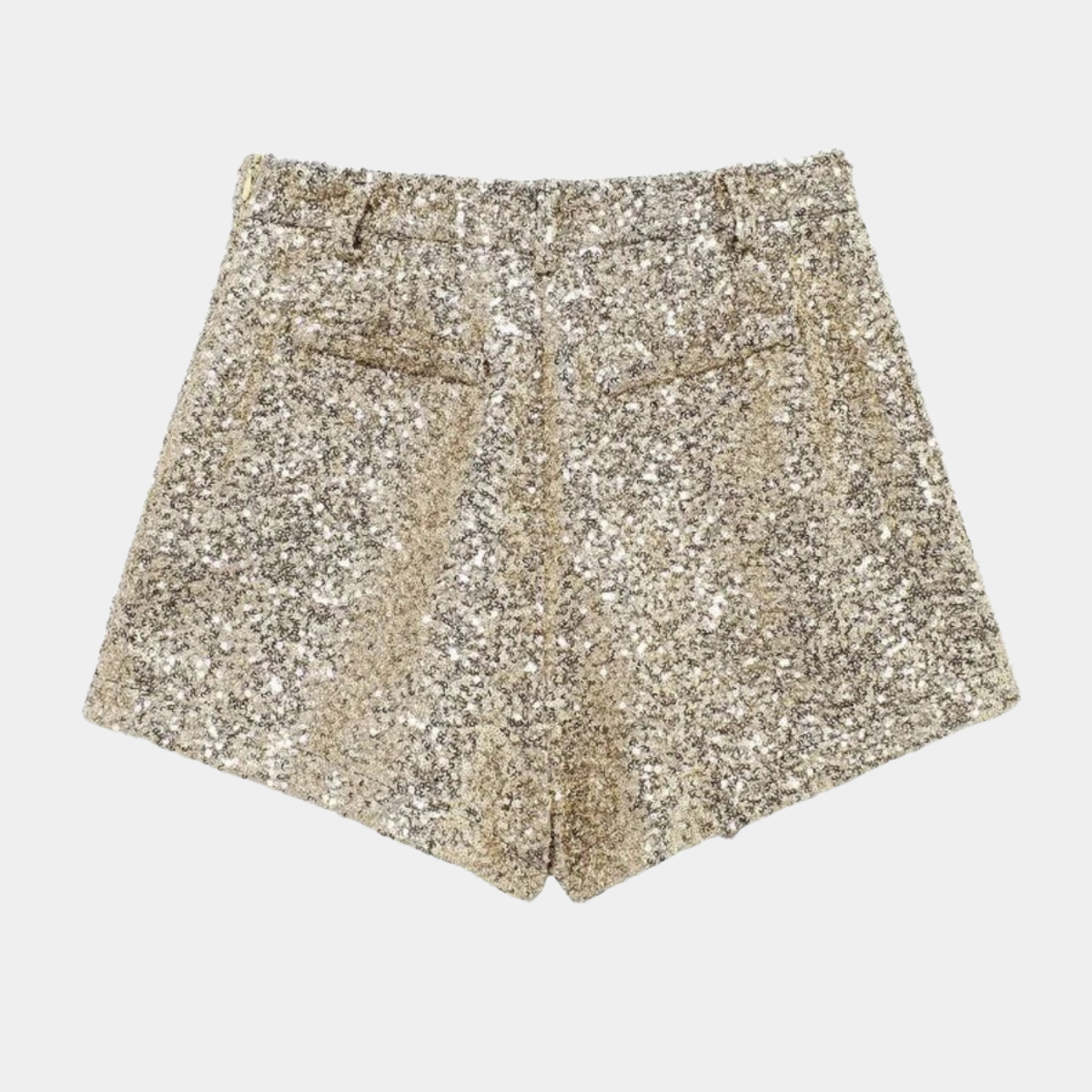 Sequin Mini Shorts – High Waist Sparkly Streetwear