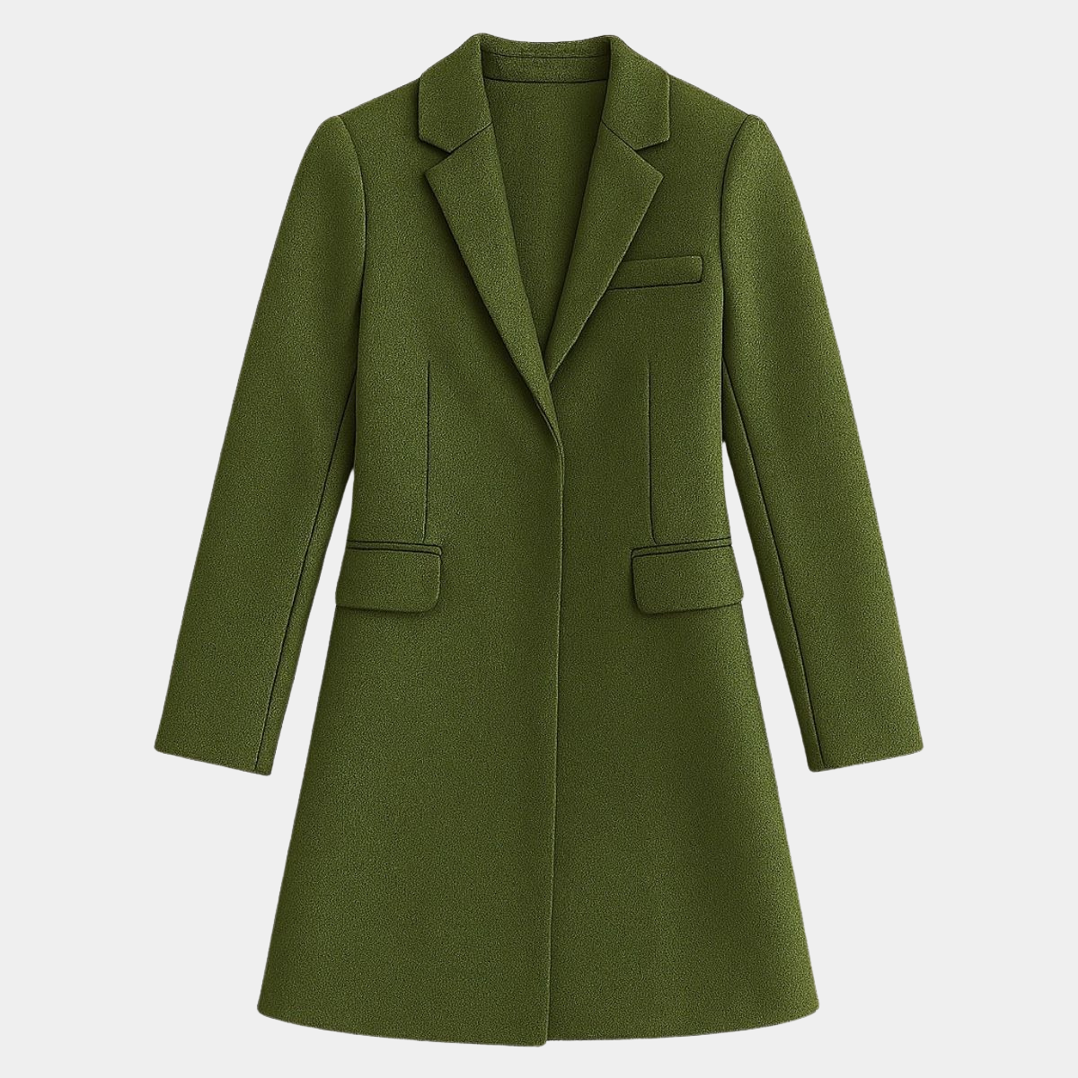 Oversized Double Breasted Teddy Trench Coat