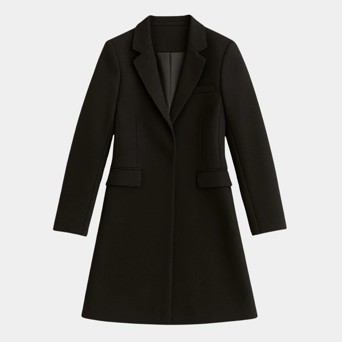 Oversized Double Breasted Teddy Trench Coat