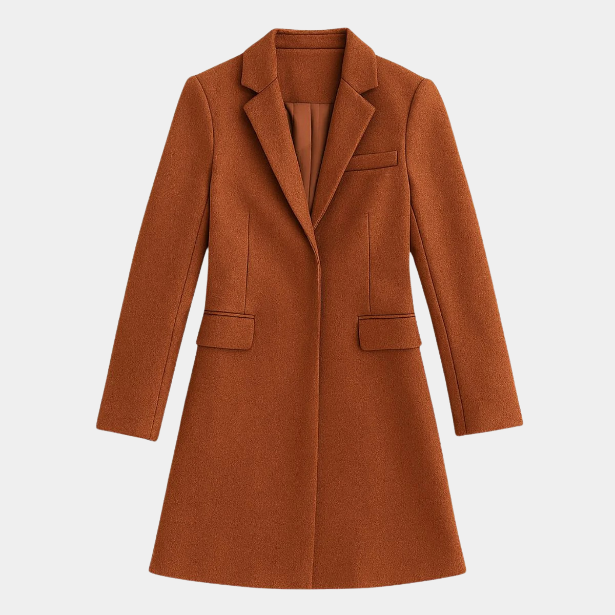Oversized Double Breasted Teddy Trench Coat