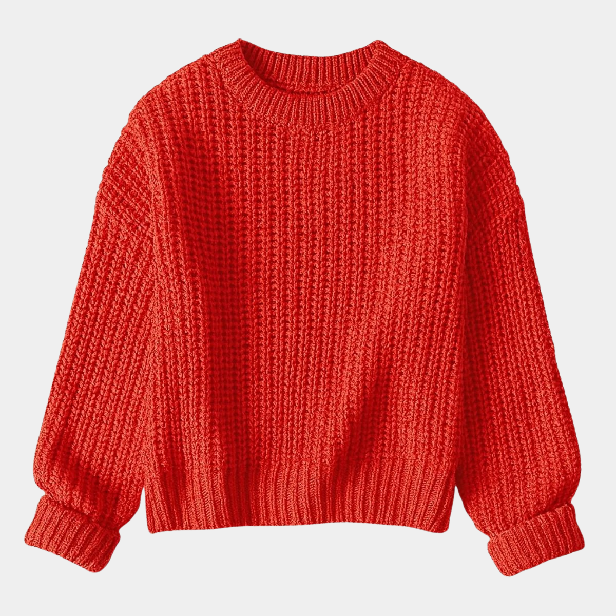 Trendy Knit Jumper – Loose Fit Winter Sweater