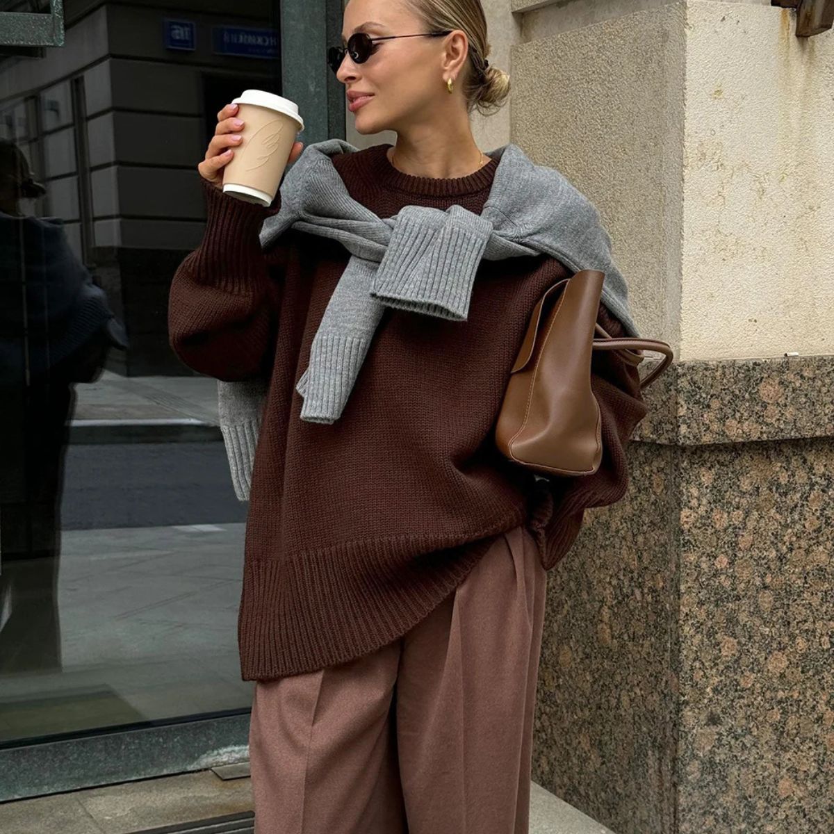 Cosy Knit Jumper – Oversized Pullover