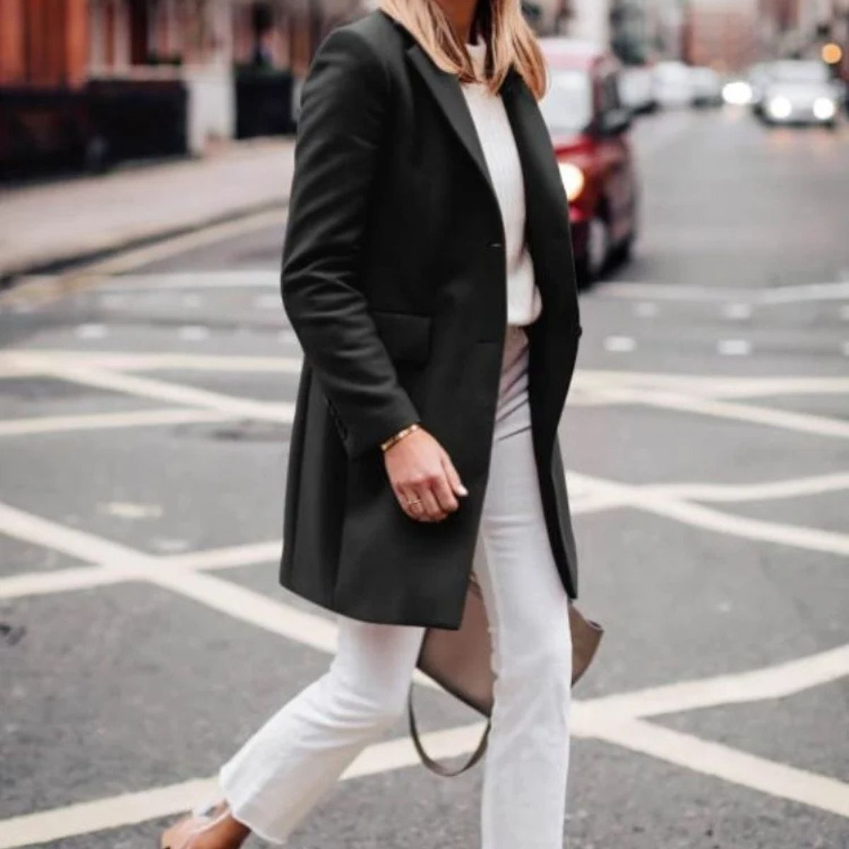 Oversized Double Breasted Teddy Trench Coat