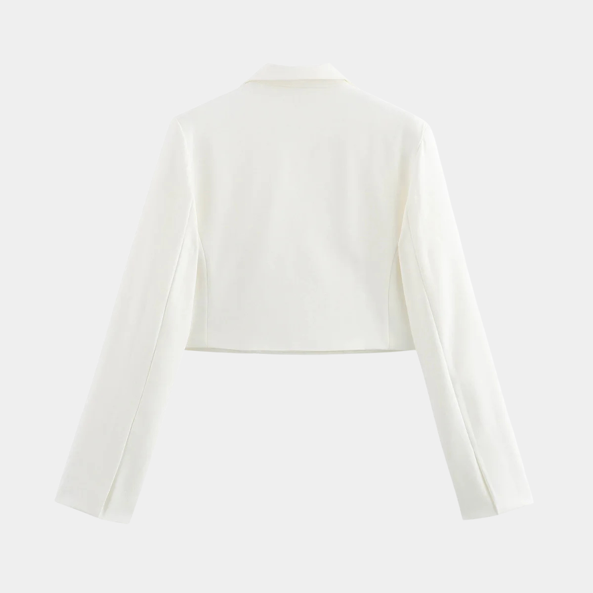 Sophia Cropped Long Sleeve Blazer