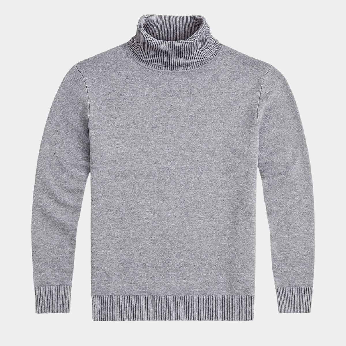 Classic Turtleneck Jumper – Slim Fit Winter Pullover