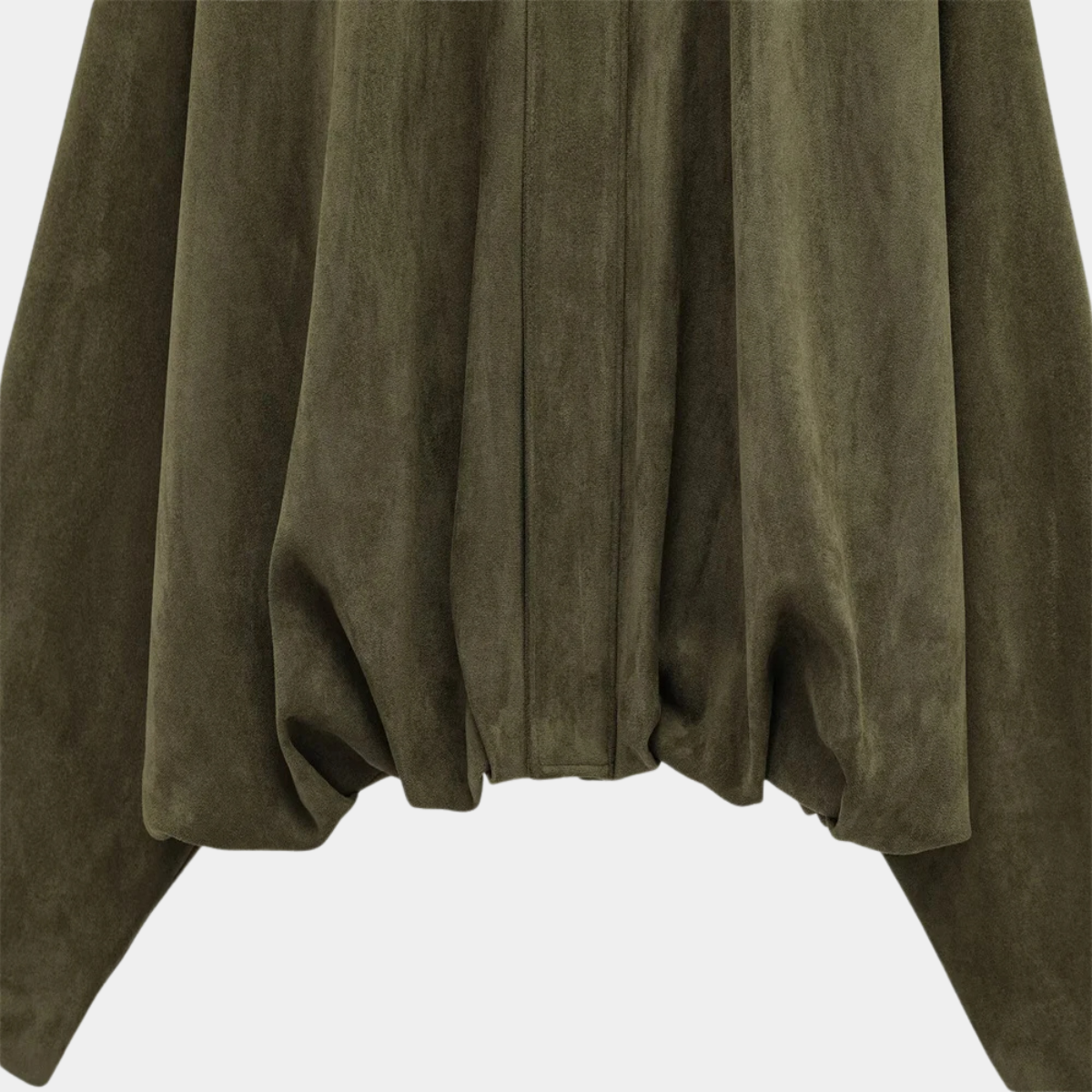 Oversized Suede Jacket – Casual Loose Fit Outerwear