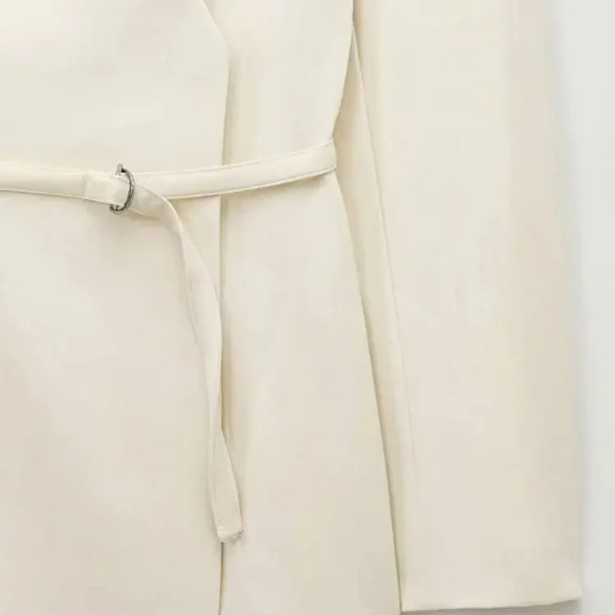 Wrap Blazer Jacket – Belted Long Sleeve Casual Coat