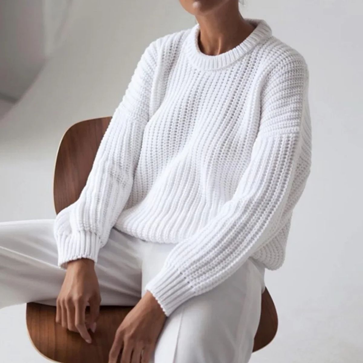Trendy Knit Jumper – Loose Fit Winter Sweater