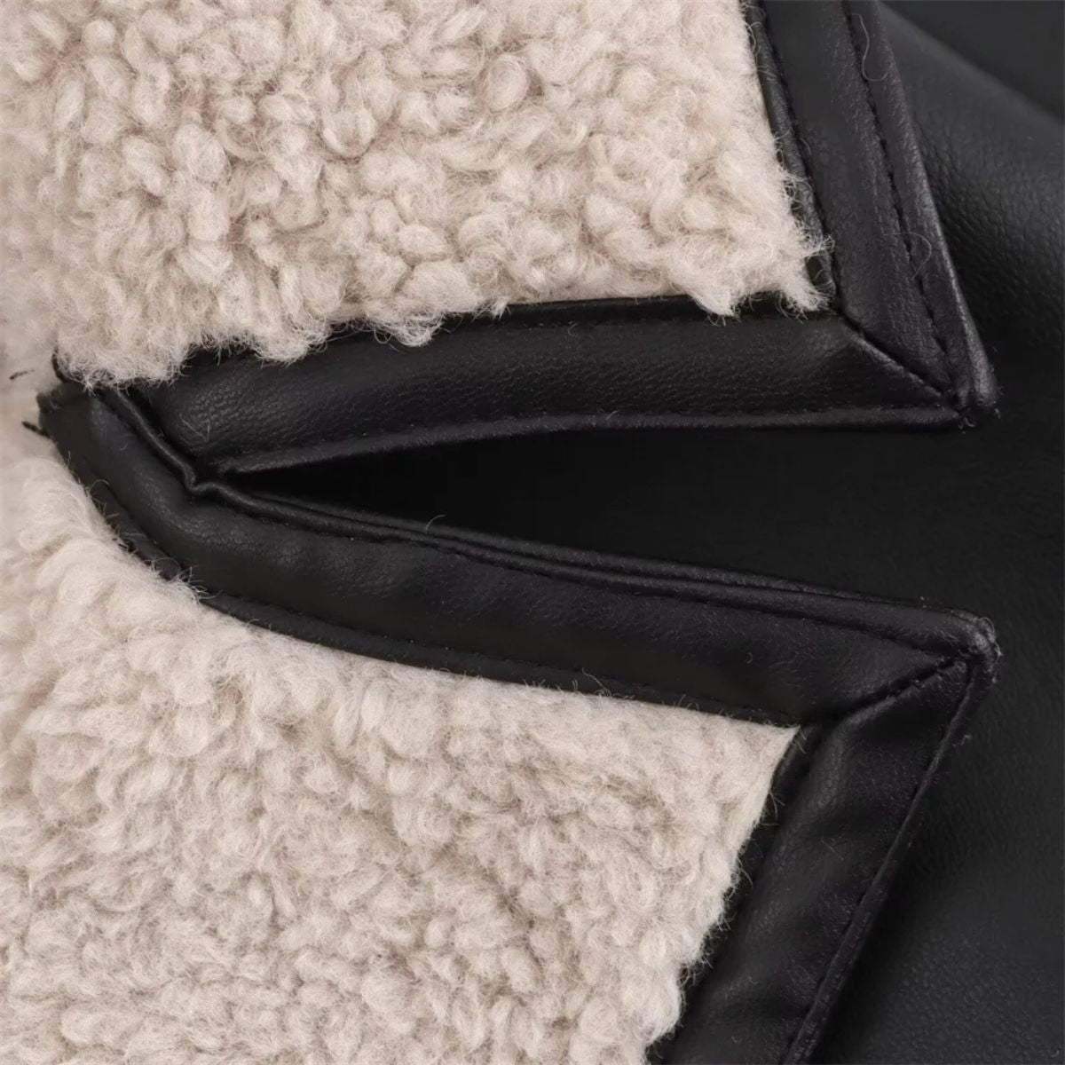 Long Leather Chic Coat – Black Winter Style