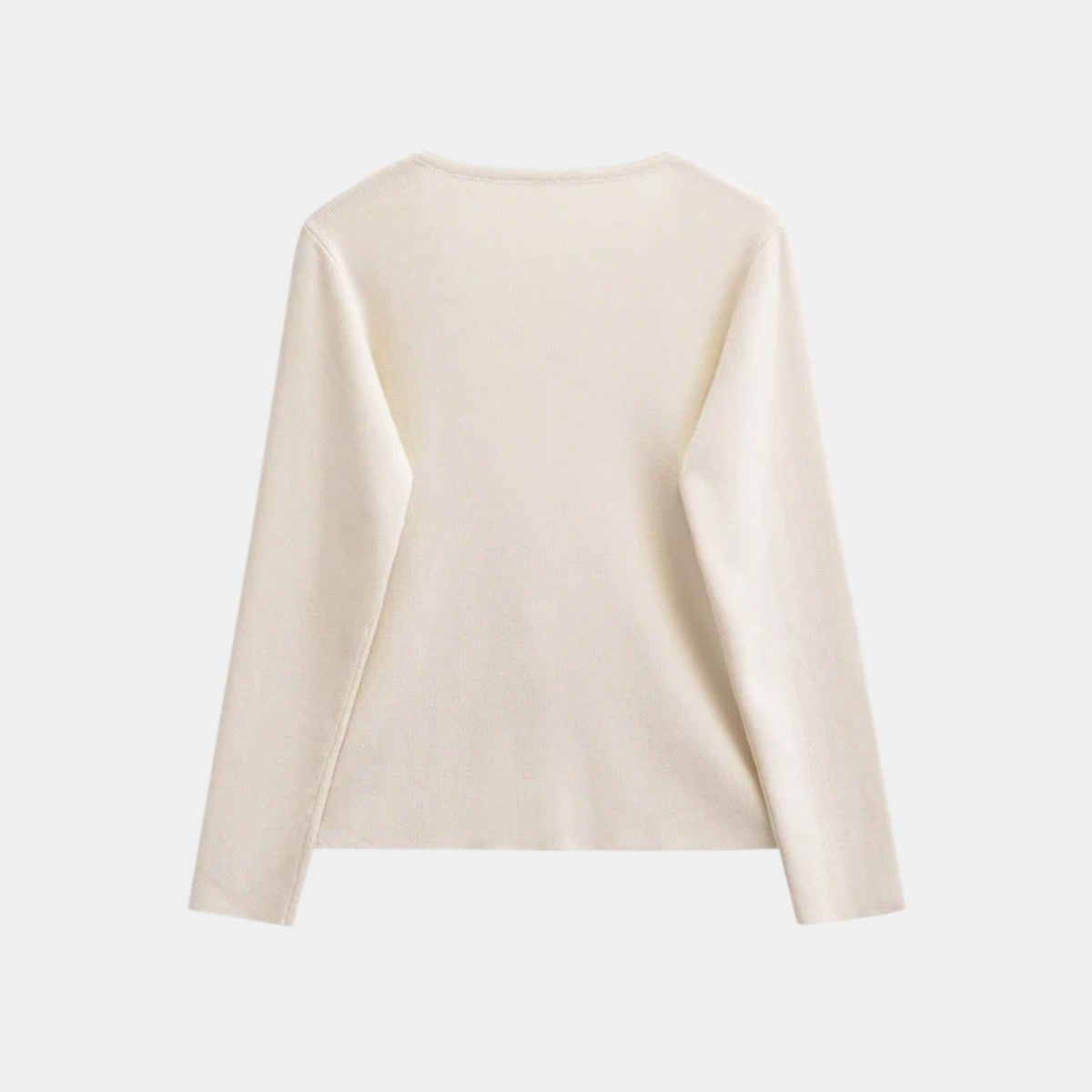 Asymmetric Button Cardigan – Casual Knitwear