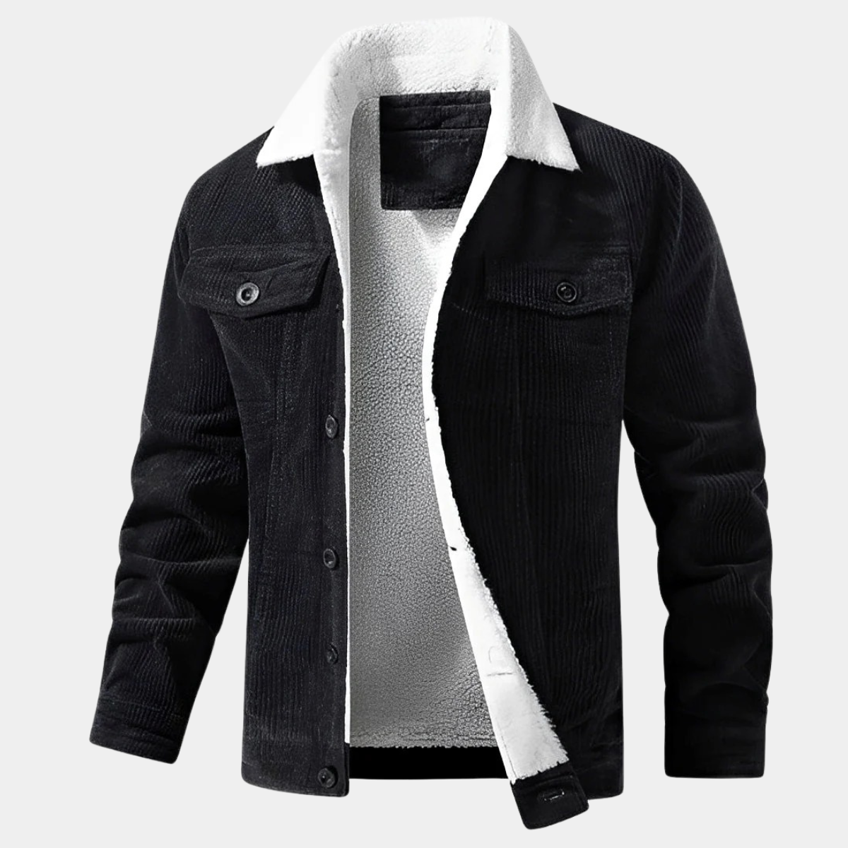 Corduroy Jacket – Sherpa Lined Warm Outerwear