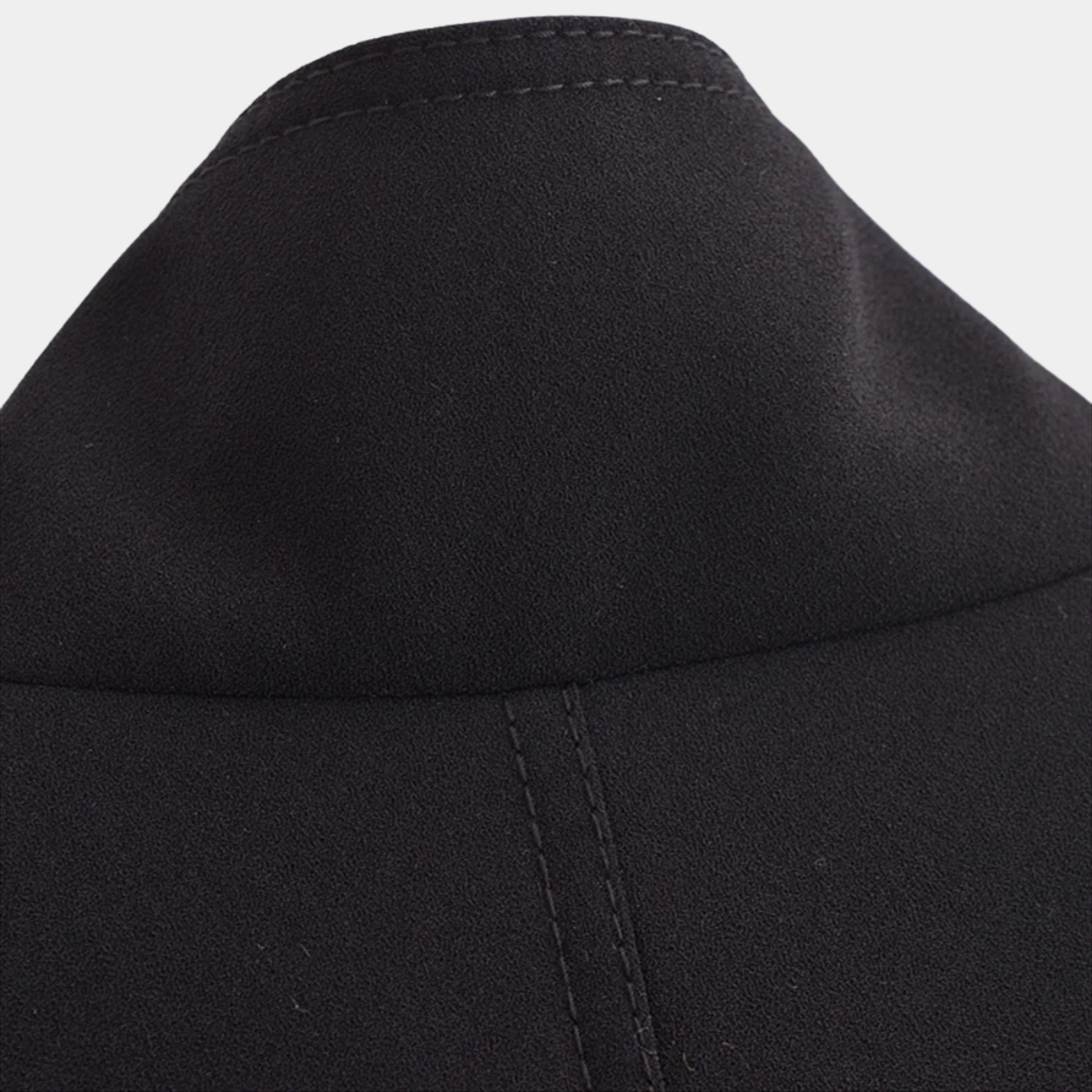 Black Cape Coat – Elegant Swing Cloak Jacket