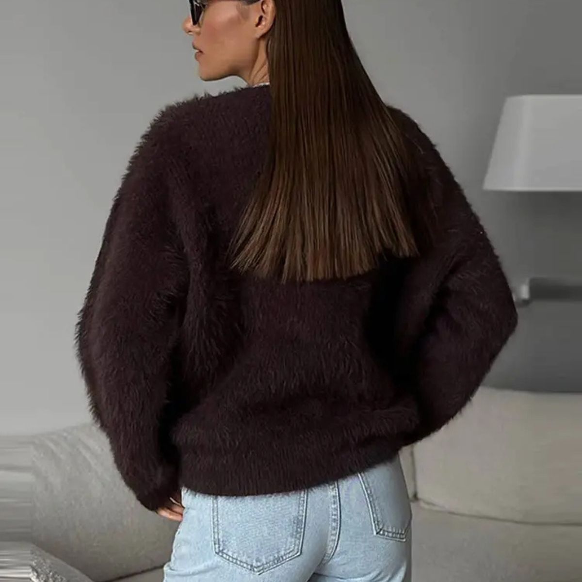 Soft Knit Cashmere Jumper – Women’s Casual Pullover