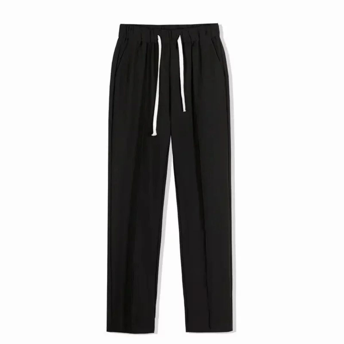 Lightweight Mens Elasticated Waist Trousers – Casual Pants