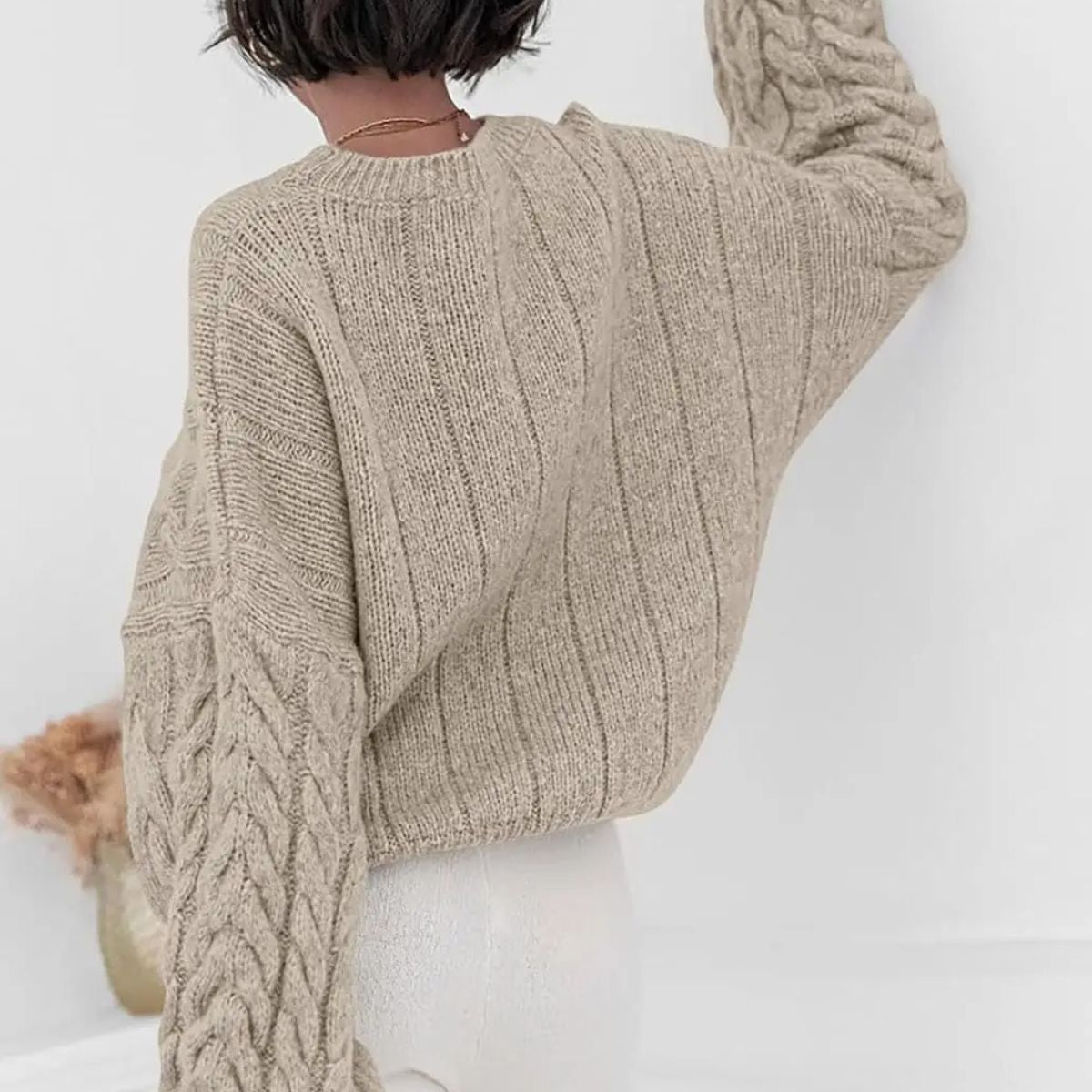 Soft Knitted Jumper – Soft Oversized Winter Sweater