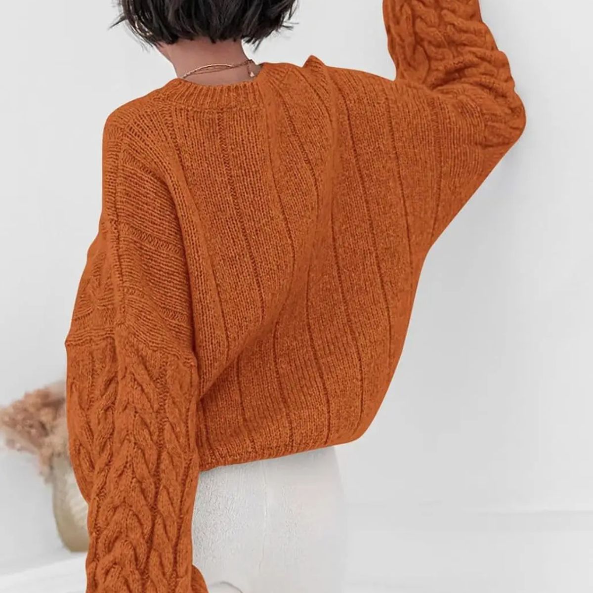 Soft Knitted Jumper – Soft Oversized Winter Sweater