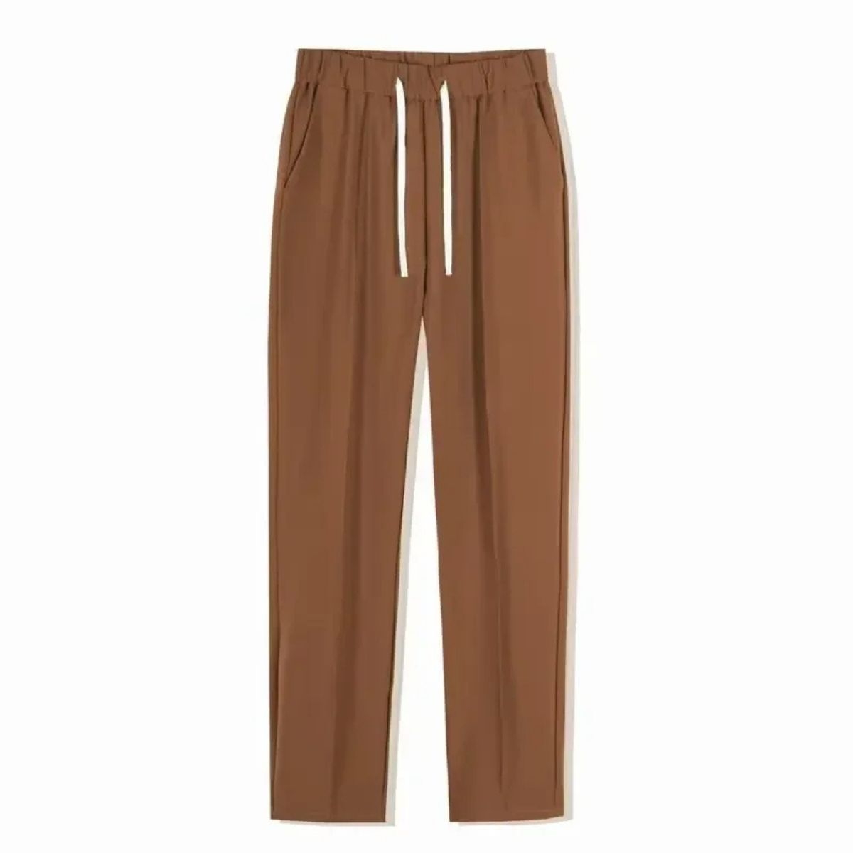 Lightweight Mens Elasticated Waist Trousers – Casual Pants