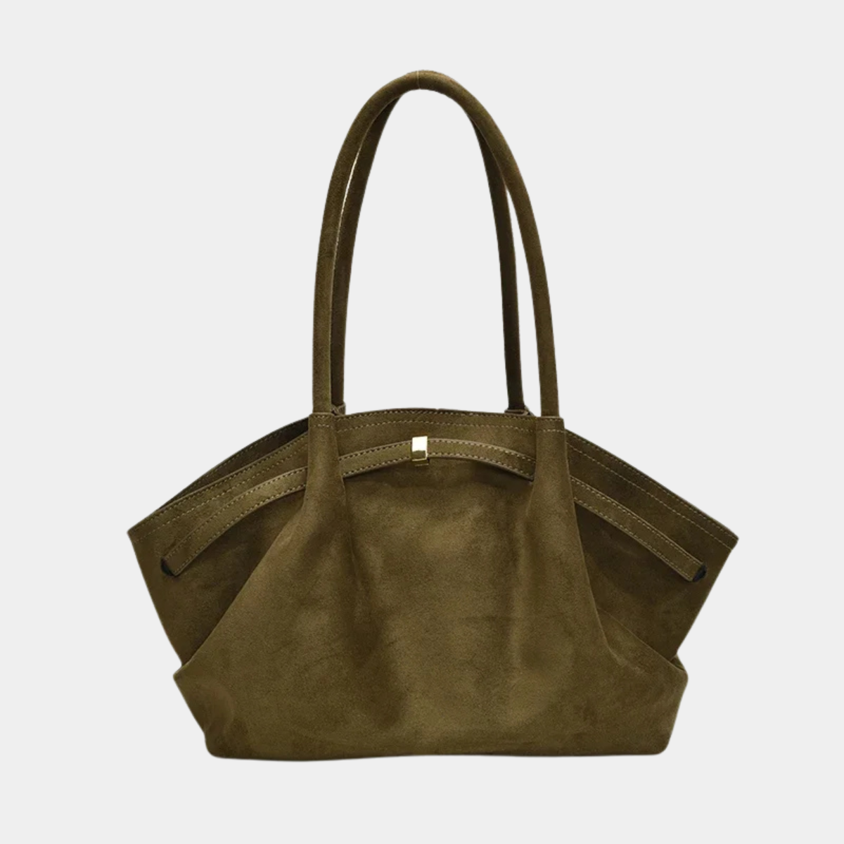 Suede Tote Bag – Large Shoulder Handbag for Everyday Use