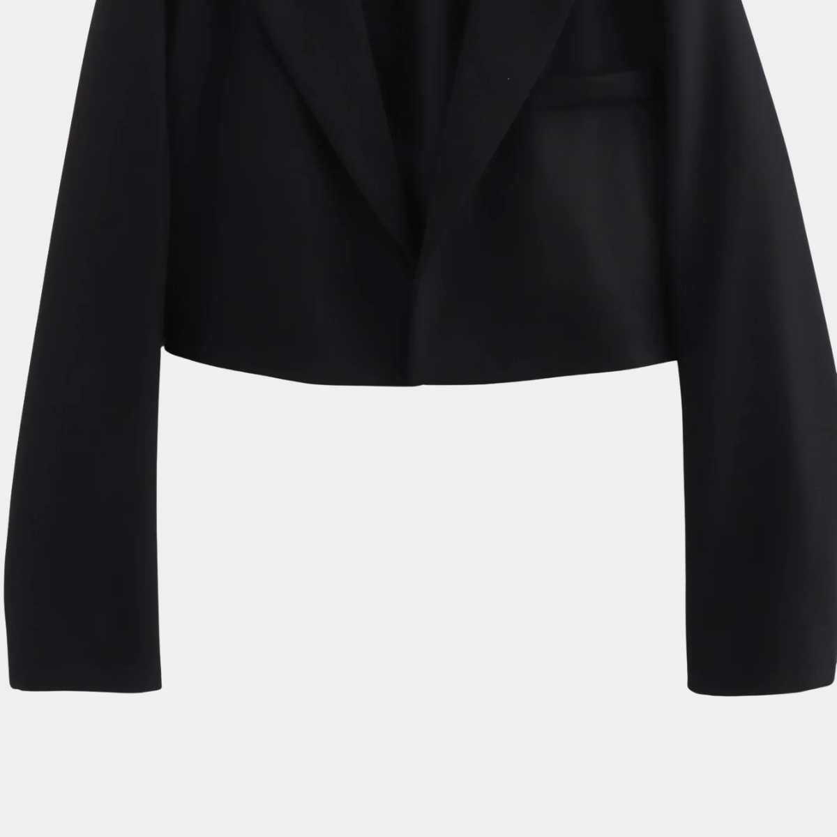 Sophia Cropped Long Sleeve Blazer