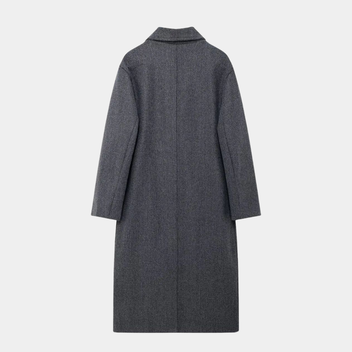 Elegant Oversized Long Coat – Long Trench Wool Style