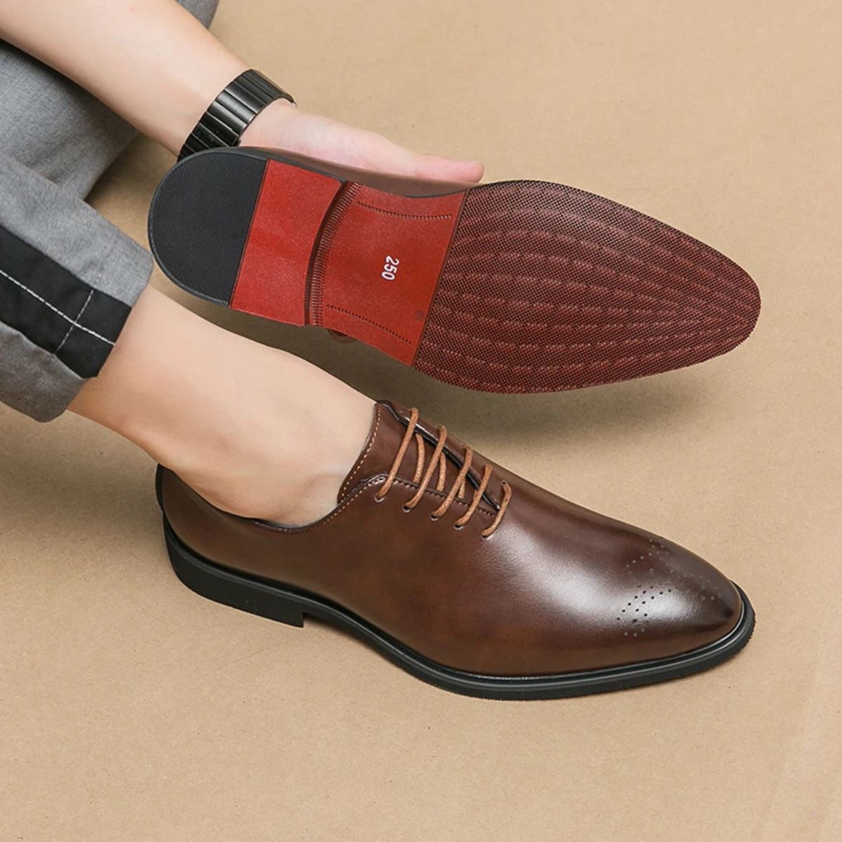 Oxford Lace-Up Shoes Smart – Smart Business & Wedding Footwear