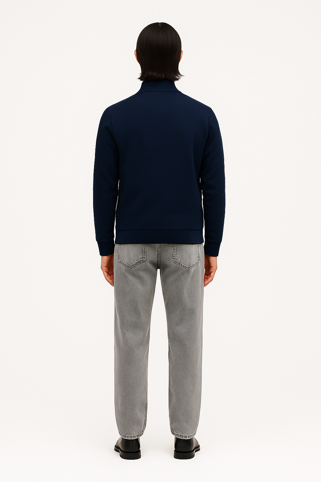 Lightweight Fleece Jacket – Casual Zipped Coat