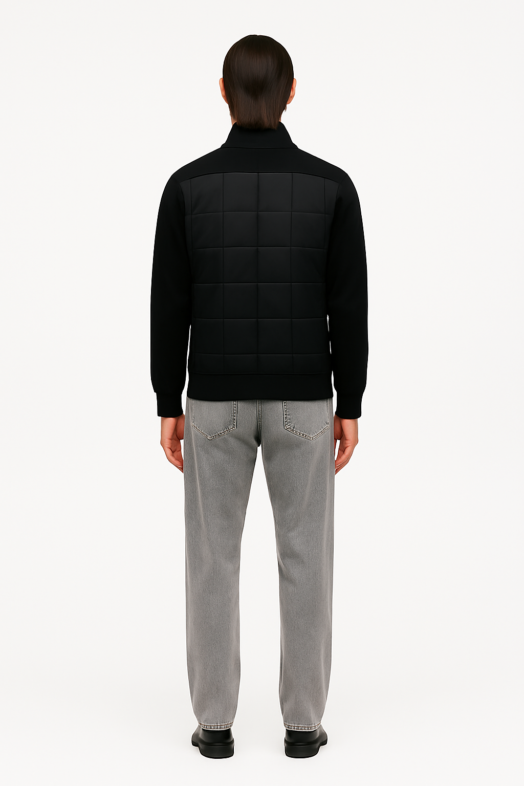 Lightweight Bomber Jacket for men – Casual Zipped Quilted Coat