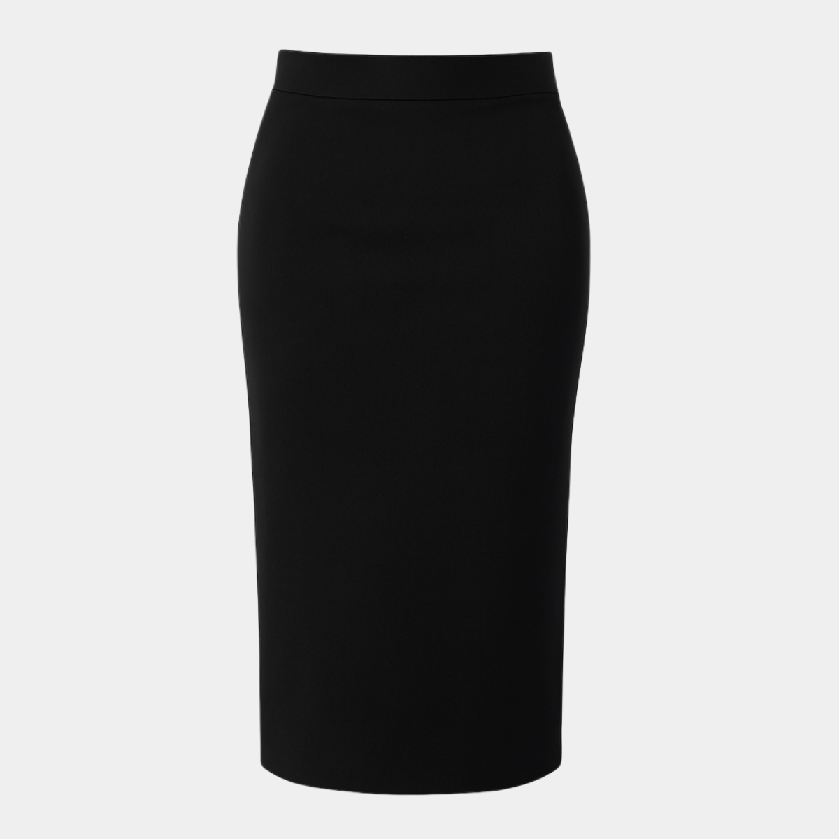 High Waist Satin Midi Skirt – Elegant Slim Fit Pencil Skirt