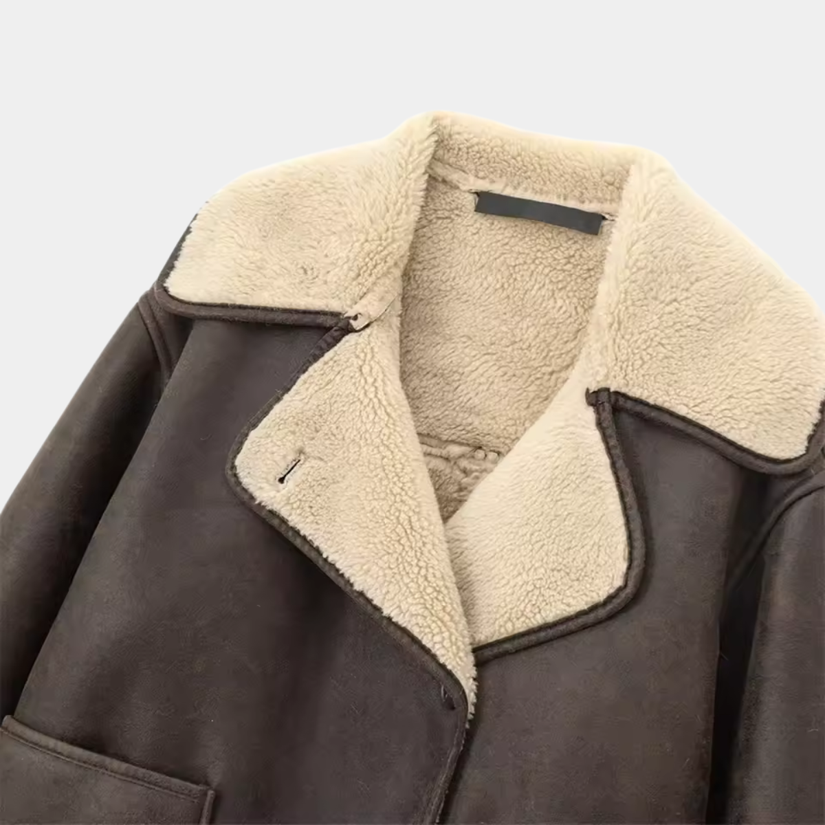 Shearling Leather Jacket – Fur Lined Winter Coat