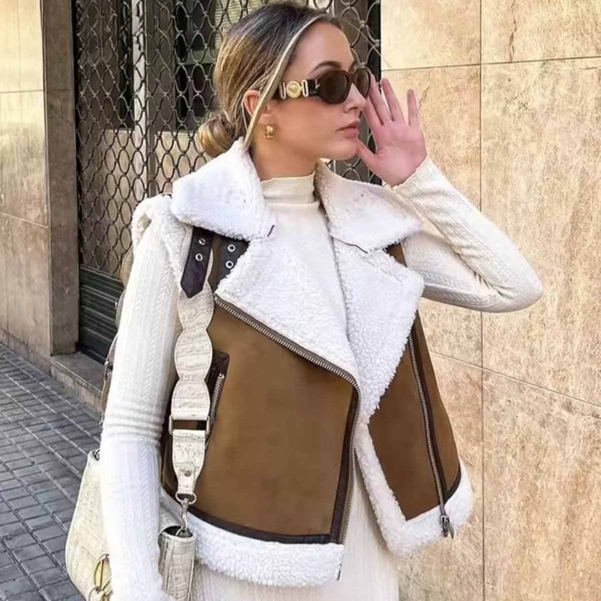 Winter Fur Lined Vest – Cosy & Trendy