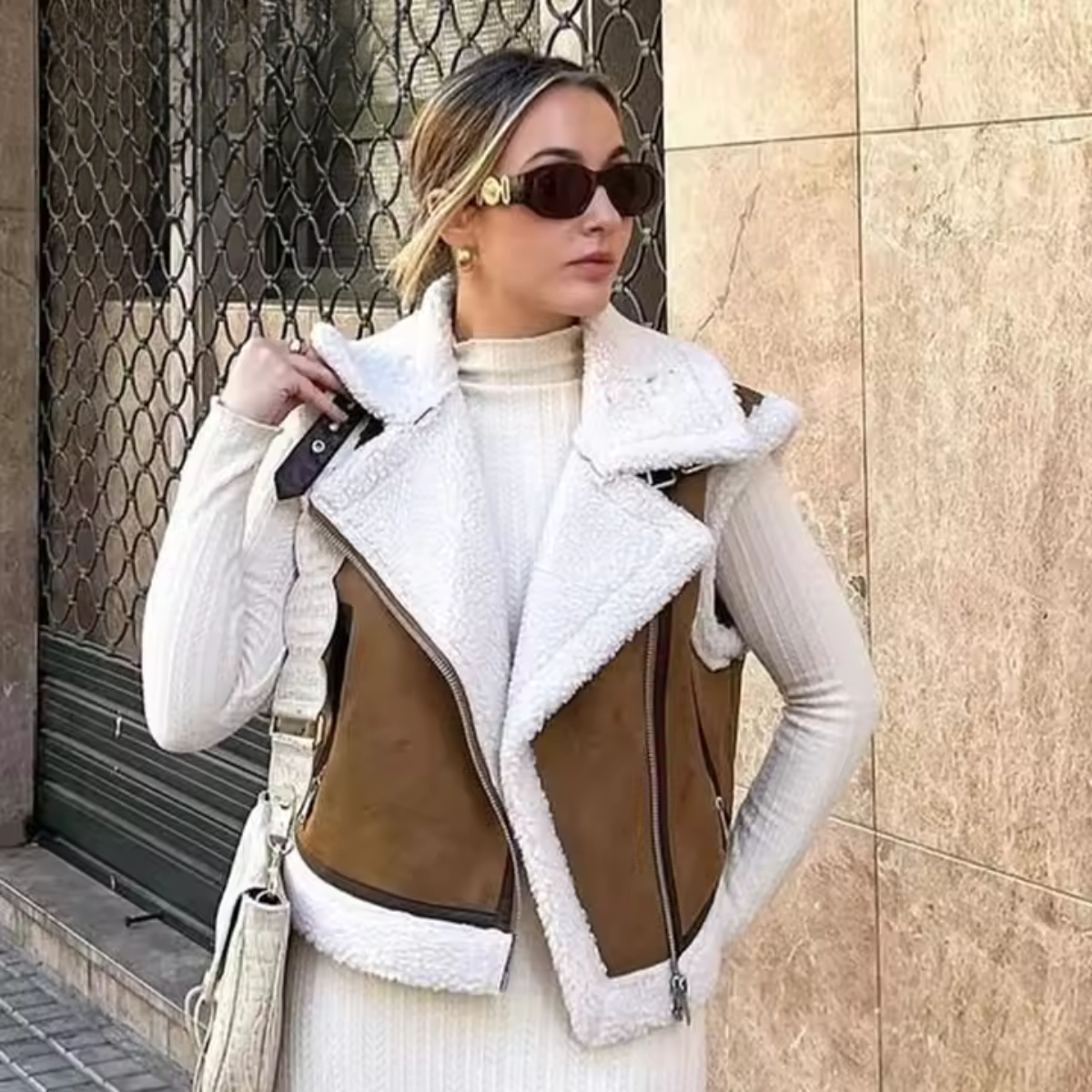 Winter Fur Lined Vest – Cosy & Trendy