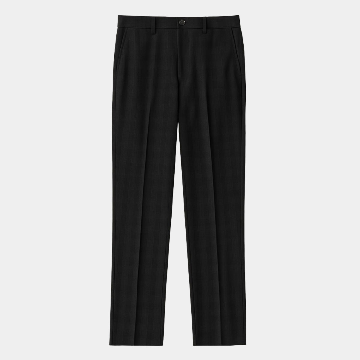 Checkered Formal Trousers – Slim Fit Business Pants