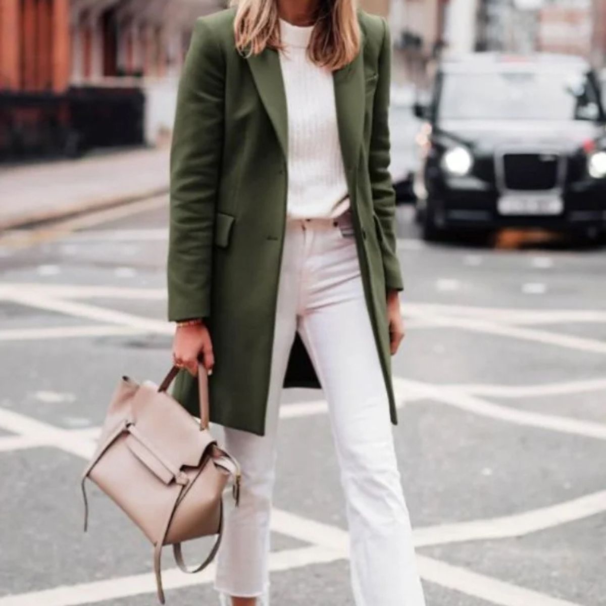 Oversized Double Breasted Teddy Trench Coat