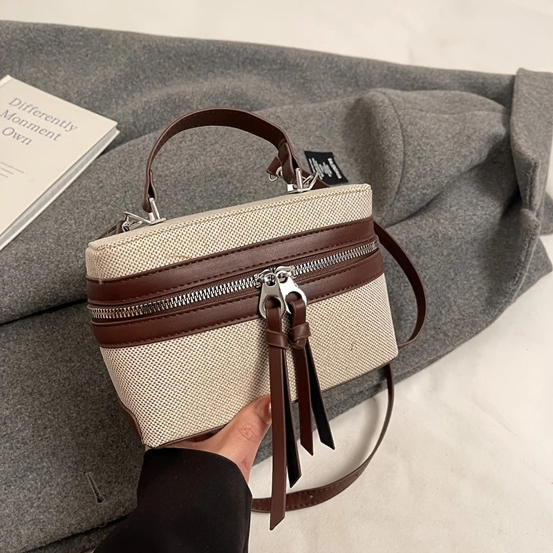 Boldline Canvas Mini Top Handle Bag